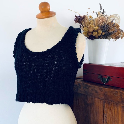 Crop top Ioanna Kourbela new, black, size S