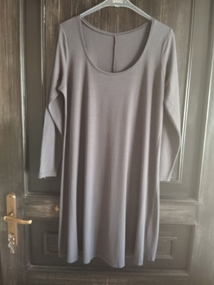 Minimal mini dress like new, grey