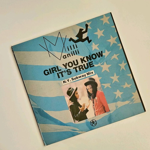 Milli Vanilli Girl You Know It's True 12" Maxi Single like new