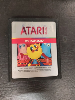 Atari Ms Pac Man video game like new