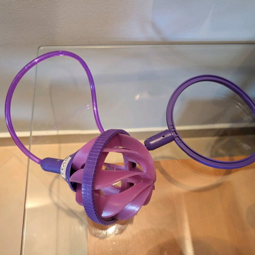 Jumping elastic rope used