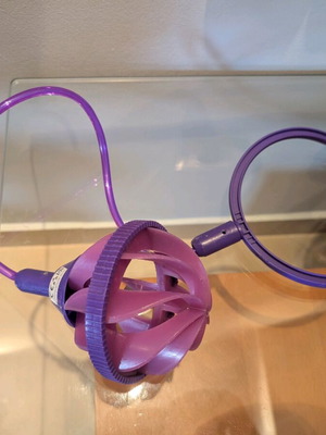 Jumping elastic rope used