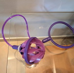 Jumping elastic rope used