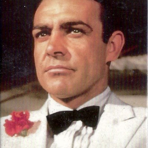 James Bond Vintage Magnet Set used, 6 pieces Sean Connery Era