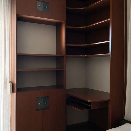 Corner furniture used with large storage space