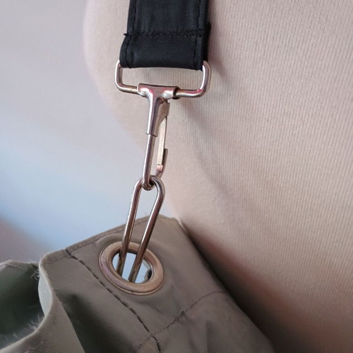 Kem travel sack used, gray and black