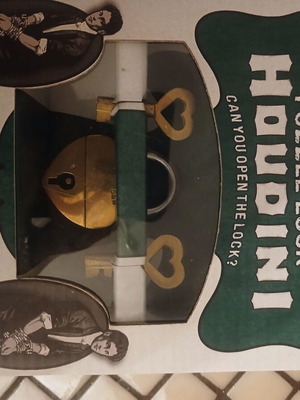 Puzzle lock new in box intact