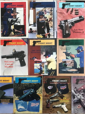 Front Sight magazines used, issues from 1993 to 1996
