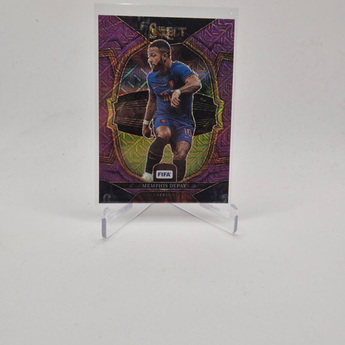 Panini Select FIFA Terrace Purple Mojo Prizm Memphis Depay #93 used