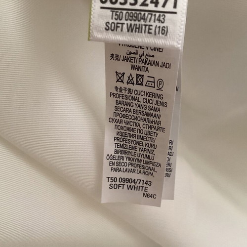 Autograph Pure Linen Ecru Blazer new, timeless chic