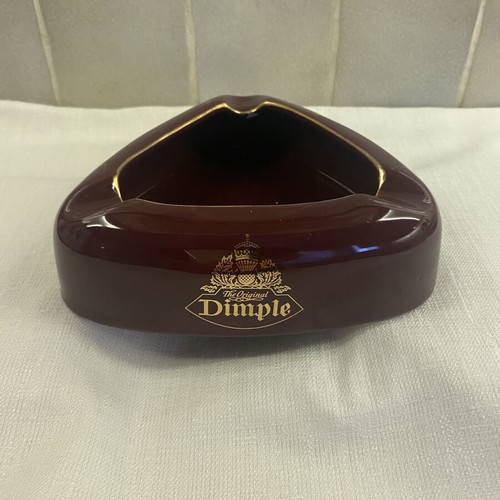 Dimple Whisky Promotional Ashtray like new