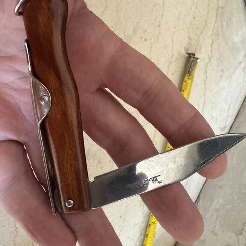 Vintage OKAPI folding knives set of 3, made in Germany