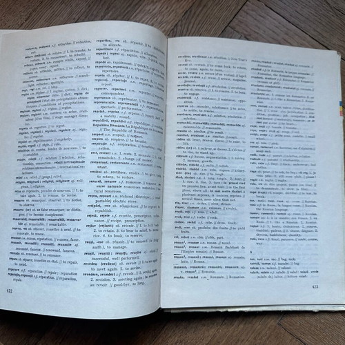 Romanian language manual for foreign students used