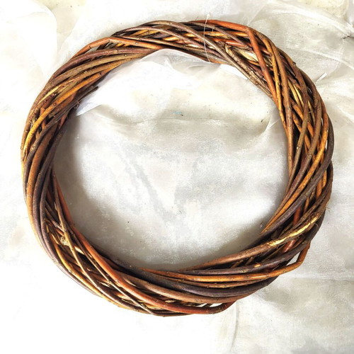Handmade decorative bamboo and natural wreaths like new