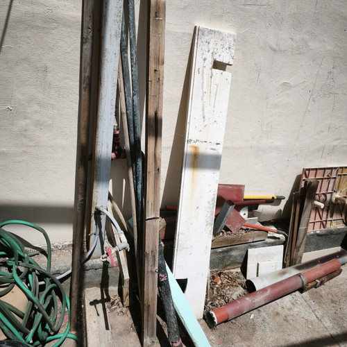 Oil Boiler with Accessories and Heavy Wood Planer Refurbished