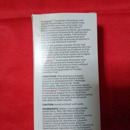 Hobe Labs Energizer shampoo and lotion for hair loss, like new