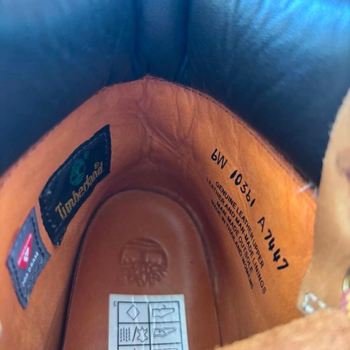 Timberland boots like new, leather and waterproof