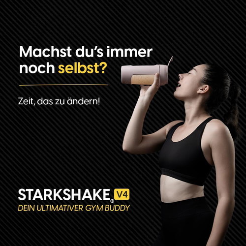 Starkshake V4 electric protein shaker new with USB-C