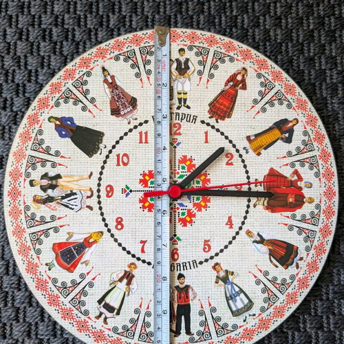 Wall clock like new from Bulgaria