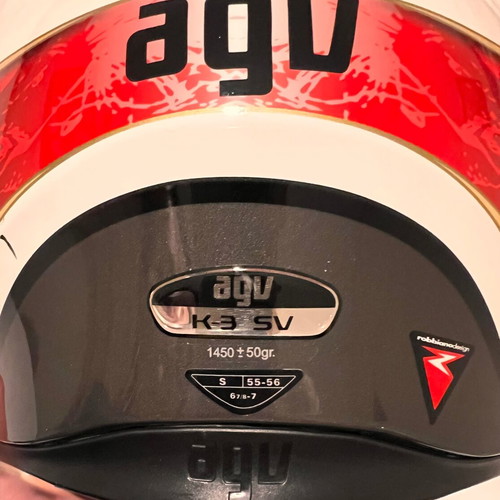 AGV K-3 SV helmet size S like new
