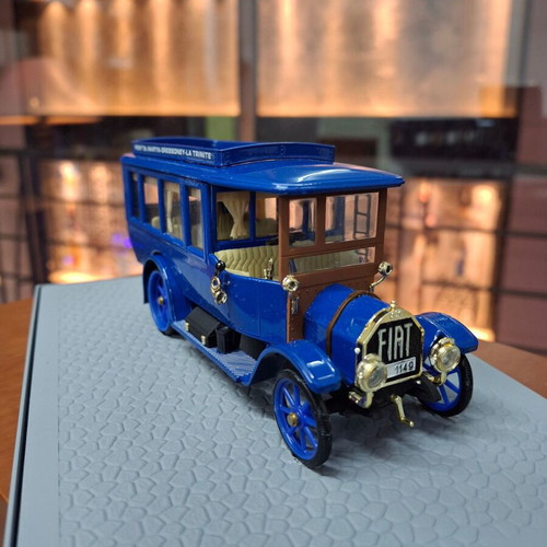Fiat 18 BL Omnibus 1915 συλλεκτική μινιατούρα λεωφορείου 1:43 RIO
