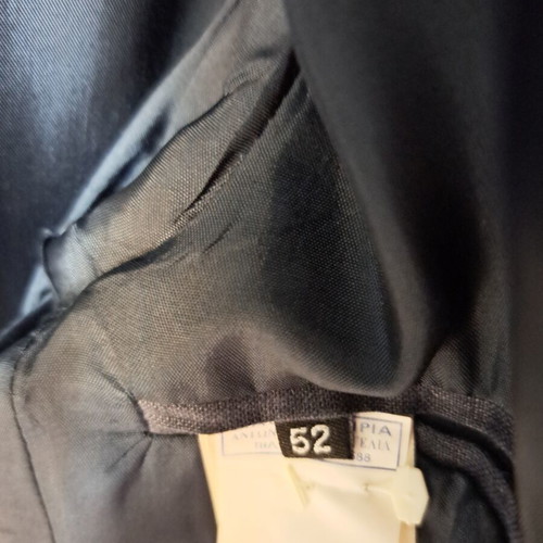 Linen men's suit new, blue, NO NAME brand