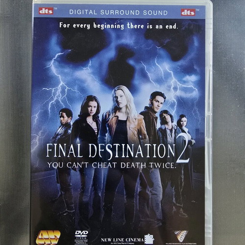 Final Destination 2 2003 DVD with Greek subtitles