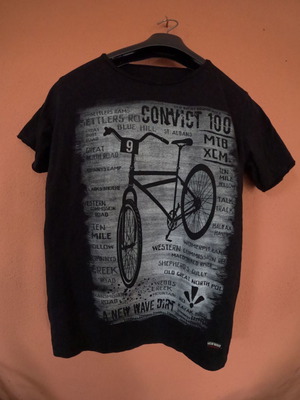 Men's Black Cotton T-Shirt size S like new