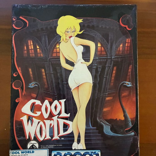 Cool World IBM PC Big Box game used, English release