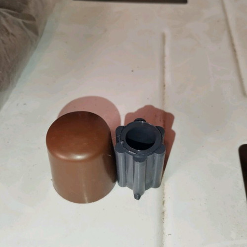Door stop new in brown color