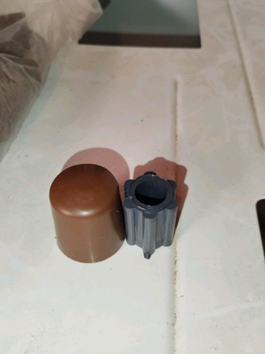 Door stop new in brown color