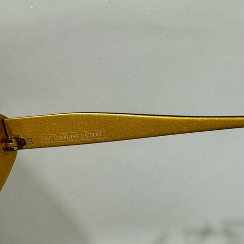 Christian Lacroix Cateye Sunglasses like new, multicolor