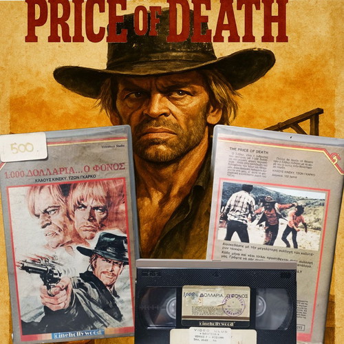 1000 Dollars of Death VHS like new, adventure action thriller