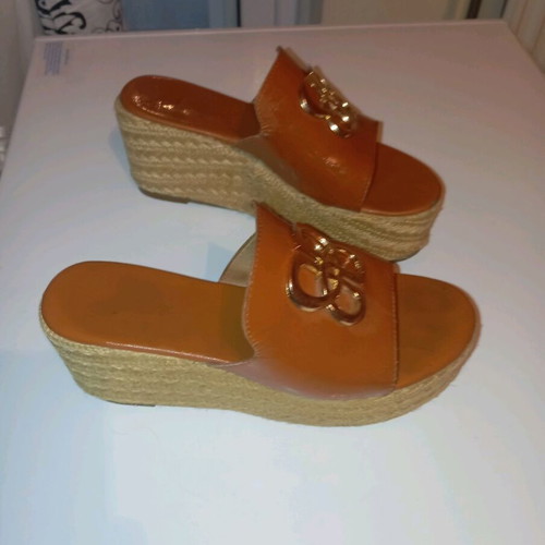 Friends wedge sandals used size 38 brown