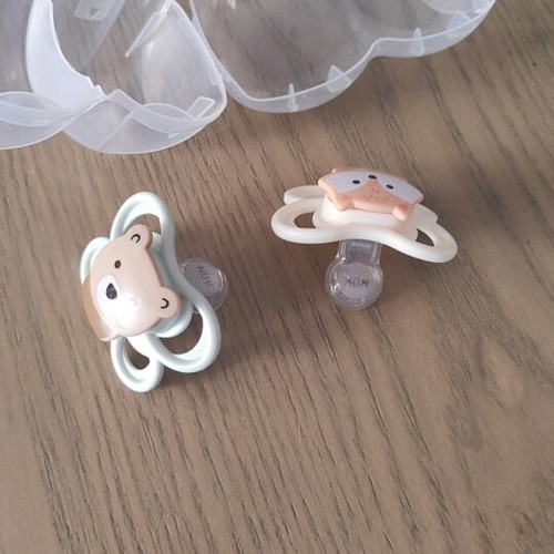 Nuk pacifiers for 0-2 months