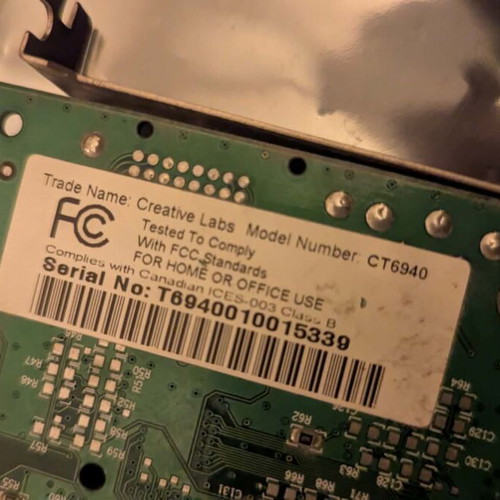 Creative Labs GeForce 256 3D Annihilator CT6940 32MB AGP graphics card