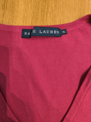 Μπλούζα Polo Ralph Lauren ροζ, μέγεθος XLarge, σαν καινούργιο