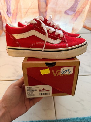 Vans Πάνινα Παπούτσια Old Skool Καινούργια, Κόκκινα 31,5