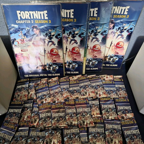 Fortnite Chapter 2 Season 3 album like new with packets