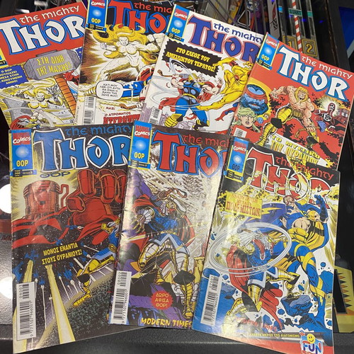 Thor Comics Issues 1 to 7 like new, Modern Times 1997