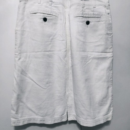 Mango white corduroy skirt 44n in excellent condition