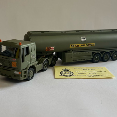 Corgi Superhaulers 2002 Low Mobility Seddon Atkinson Strato Royal Air Force like new