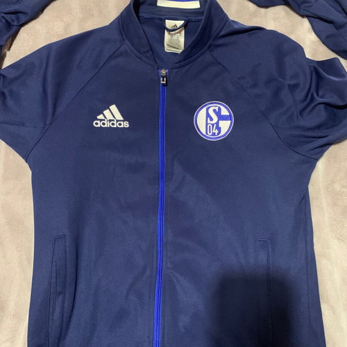 Schalke jacket size S wide like new, authentic