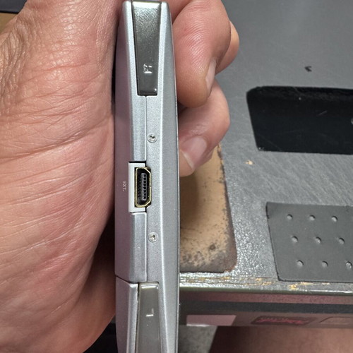 Nintendo GameBoy Micro used with charging cable