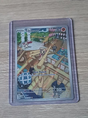 Timburr TWM 183 Pokemon card new from Twilight Masquerade