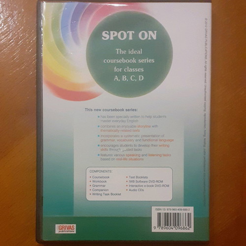 Spot On 3 coursebook new, interactive ebook DVD, pre-intermediate