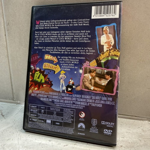 Cool World DVD like new, German edition with Greek subtitles