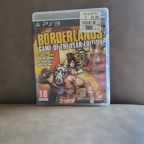Borderlands Game of the Year Edition PS3 used