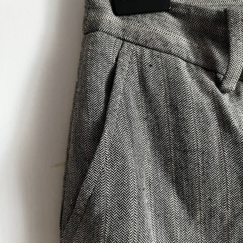 Tailored striped gray Zara pants size S used