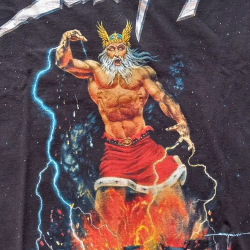 Savatage Total Devastation World Tour 1996 shirt used, black